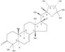 Lanost-7-en-3-one,22,25-epoxy-23,24-dihydroxy-, (13a,14b,17a,20R,22R,23R,24S)-