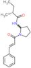 (2R)-2-methyl-N-{1-[(2E)-3-phenylprop-2-enoyl]pyrrolidin-2-yl}butanamide