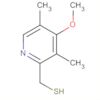 2-Pyridinemethanethiol, 4-methoxy-3,5-dimethyl-