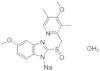 sodium 5-methoxy-2-[(4-methoxy-3,5-dimethyl-pyridin-2-yl)methylsulfinyl]benzoimidazole