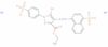 disodio 3-etil 4,5-diidro-5-osso-4-[(4-solfonato-1-naftil)azo]-1-(4-solfonatofenil)-1H-pirazolo-3-…