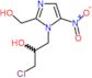 1-chloro-3-[2-(hydroxymethyl)-5-nitro-1H-imidazol-1-yl]propan-2-ol