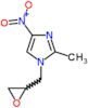 2-Methyl-4-nitro-1-(2-oxiranylmethyl)-1H-imidazole