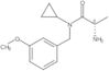 (2S)-2-Amino-N-ciclopropil-N-[(3-metoxifenil)metil]propanamida