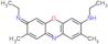 Phenoxazin-5-ium, 3,7-bis(ethylamino)-2,8-dimethyl-, perchlorate (1:1)