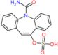 (11-carbamoylbenzo[b][1]benzazepin-5-yl) hydrogen sulfate