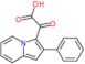 oxo(2-phenylindolizin-3-yl)acetic acid