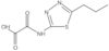 2-Oxo-2-[(5-propyl-1,3,4-thiadiazol-2-yl)amino]acetic acid