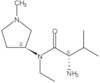 (2S)-2-Amino-N-ethyl-3-methyl-N-[(3S)-1-methyl-3-pyrrolidinyl]butanamide