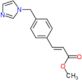 methyl (2E)-3-[4-(1H-imidazol-1-ylmethyl)phenyl]prop-2-enoate