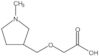2-[(1-Methyl-3-pyrrolidinyl)methoxy]acetic acid