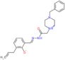 2-[(E)-{2-[(4-benzylpiperazin-1-ium-1-yl)acetyl]hydrazinylidene}methyl]-6-(prop-2-en-1-yl)phenolate