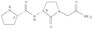 1-Pyrrolidineacetamide,2-oxo-3-[[(2S)-2-pyrrolidinylcarbonyl]amino]-, (3R)-