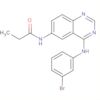 Propanamide, N-[4-[(3-bromophenyl)amino]-6-quinazolinyl]-