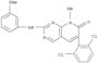 Pyrido[2,3-d]pyrimidin-7(8H)-one, 6-(2,6-dichlorophenyl)-8-methyl-2-[[3-(methylthio)phenyl]amino]-