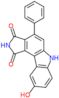 9-hydroxy-4-phenylpyrrolo[3,4-c]carbazole-1,3(2H,6H)-dione