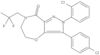 2-(2-Chlorophenyl)-3-(4-chlorophenyl)-7-(2,2-difluoropropyl)-6,7-dihydro-2H-pyrazolo[3,4-f][1,4]ox…