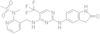 N-méthyl-N-[3-[[[2-[(2-oxo-2,3-dihydro-1H-indol-5-yl)amino]-5-trifluorométhylpyrimidin-4-yl]amino]…