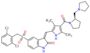 (3Z)-5-[[(2,6-Dichlorophenyl)methyl]sulfonyl]-3-[[3,5-dimethyl-4-[[(2R)-2-(1-pyrrolidinylmethyl)...