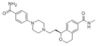 (1S)-1-[2-[4-[4-(AMINOCARBONYL)PHENYL]-1-PIPERAZINYL]ETHYL]-3,4-DIHYDRO-N-METHYL-1H-2-BENZOPYRAN-6-CARBOXAMIDE