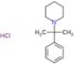 1-(2-phenylpropan-2-yl)piperidine hydrochloride (1:1)