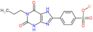 [4-(2,6-dioxo-1-propyl-3,7-dihydropurin-8-yl)phenyl]sulfonyloxypotassium