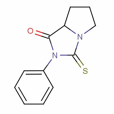 Hexahydro-2-phenyl-3-thioxo-1H-pyrrolo[1,2-c]imidazol-1-one