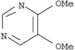 Pyrimidine,4,5-dimethoxy-