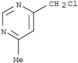 Pyrimidine,4-(chloromethyl)-6-methyl-