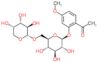 2-acetyl-5-methoxyphenyl 6-O-alpha-L-arabinopyranosyl-beta-D-glucopyranoside