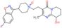 3-[2-[4-(6-fluoro-1,2-benzoxazol-3-yl)-1-oxido-piperidin-1-ium-1-yl]ethyl]-9-hydroxy-2-methyl-6,7,8,9-tetrahydropyrido[1,2-a]pyrimidin-4-one