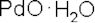 palladium(ii) oxide hydrate