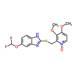 6-(Difluoromethoxy)-2-[[(3,4-dimethoxy-1-oxido-2-pyridinyl)methyl]thio]-1H-benzimidazole