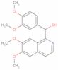 α-(3,4-dimethoxyphenyl)-6,7-dimethoxyisoquinoline-1-methanol