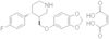 Piperidine, 3-[(1,3-benzodioxol-5-yloxy)methyl]-4-(4-fluorophenyl)-, (3S,4R)-, (2Z)-2-butenedioate…