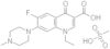 3-carboxy-1-ethyl-6-fluoro-1,4-dihydro-7-(4-methyl-1-piperazinyl)-4-oxoquinoline monomethanesulphonate