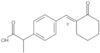 (±)-(E)-alpha-Methyl-4-[(2-oxocyclohexylidene)methyl]benzeneacetic acid