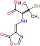 N-[(Z)-(5-oxo-1,3-oxazol-4(5H)-ylidene)methyl]-3-sulfanylvaline