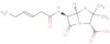 (2S,5R,6R)-3,3-Dimethyl-7-oxo-6-[(1-oxo-3-hexen-1-yl)amino]-4-thia-1-azabicyclo[3.2.0]heptan-2-car…