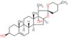 (3beta,25R)-spirost-5-en-3,17-diol