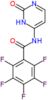 2,3,4,5,6-pentafluoro-N-(2-oxo-2,3-dihydropyrimidin-4-yl)benzamide