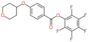 (2,3,4,5,6-pentafluorophenyl) 4-tetrahydropyran-4-yloxybenzoate