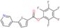 (2,3,4,5,6-pentafluorophenyl) 5-(3-pyridyl)thiophene-2-carboxylate