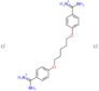 [pentane-1,5-diylbis(oxybenzene-4,1-diyl)]bis(aminomethaniminium) dichloride