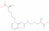 (2S)-2-amino-6-[8-[[(4S)-4-amino-4-carboxy-butyl]amino]-2,7,9-triazabicyclo[4.3.0]nona-3,5,7,9-tetraen-2-yl]hexanoic acid