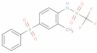 1,1,1-trifluoro-N-(4-phenylsulphonyl-o-tolyl)methanesulphonamide