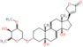 (3alpha,5beta,8xi,9xi)-3-[(2,6-dideoxy-3-O-methyl-beta-D-glycero-hexopyranosyl)oxy]-5,14-dihydroxycard-20(22)-enolide