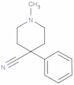 1-methyl-4-phenylpiperidine-4-carbonitrile