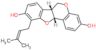 (6aR,11aR)-6a,11a-Dihydro-10-(3-methyl-2-buten-1-yl)-6H-benzofuro[3,2-c][1]benzopyran-3,9-diol