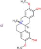 (13aS)-2,11-dihydroxy-3,10-dimethoxy-7-methyl-5,8,13,13a-tetrahydro-6H-isoquino[3,2-a]isoquinolinium chloride